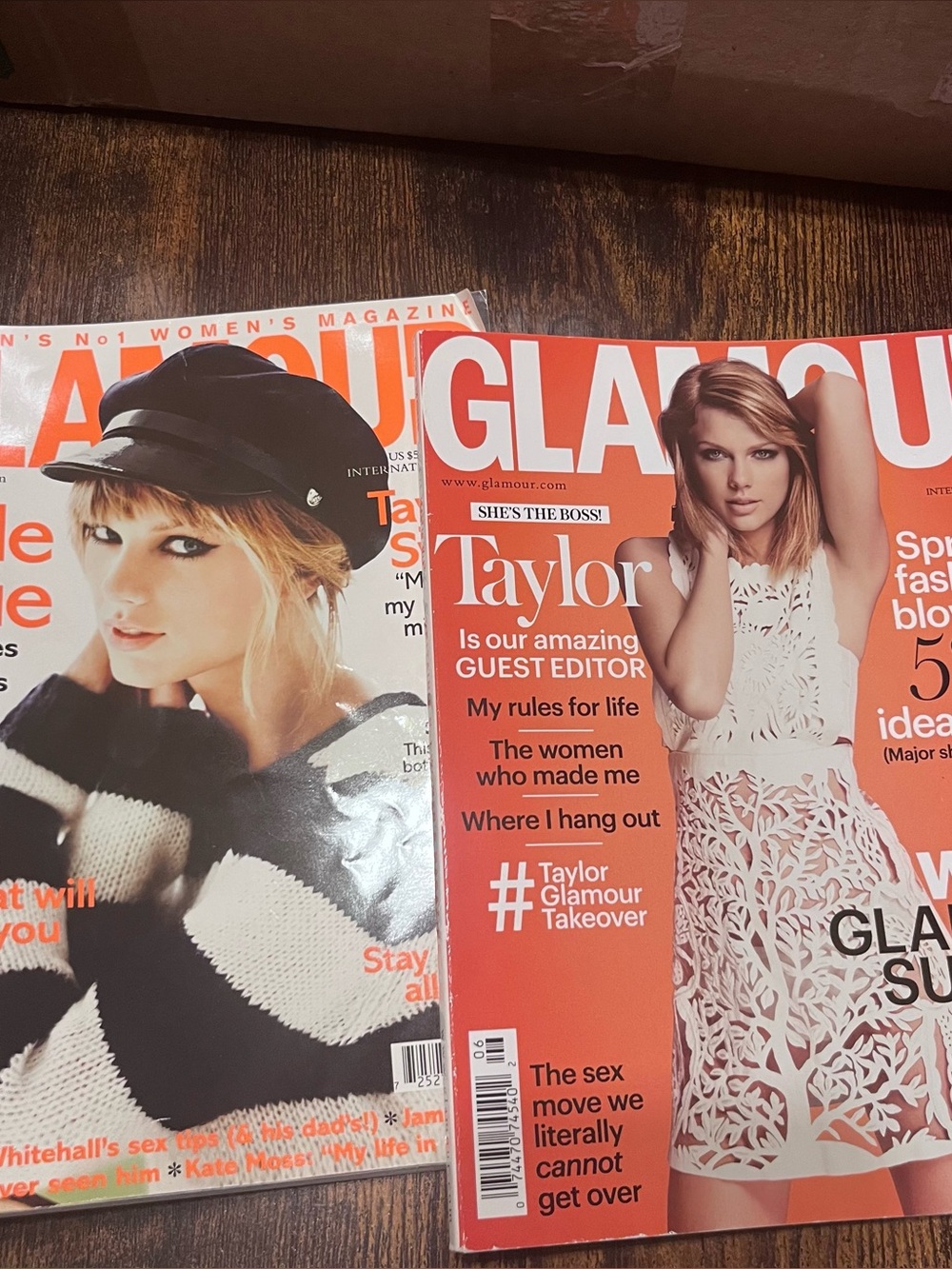 Taylor Swift British Glamour 2 Magazines